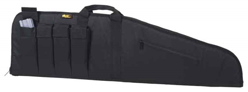 Picture of US PeaceKeeper MSR Case Water Resistant Black 600D Polyester w/ Brushed Tricot Liner 2" Padding & Lockable Zippers P20045
