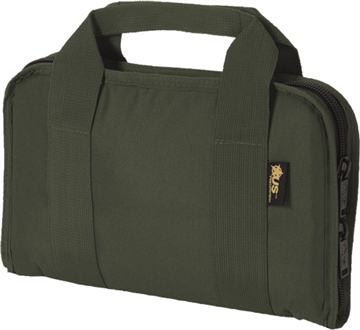 Picture of US PeaceKeeper Attache, Pistol Case, 12.5"x6.5", 600 Denier Polyester, Olive Drab Green P21107