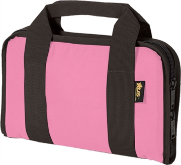 Picture of US PeaceKeeper Attache, Pistol Case, 12.5"x6.5", 600 Denier Polyester, Pink P21123