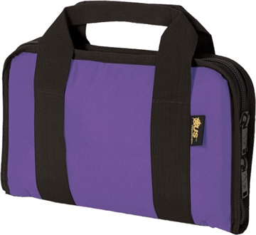 Picture of US PeaceKeeper Attache, Pistol Case, 12.5"x6.5", 600 Denier Polyester, Purple P21124