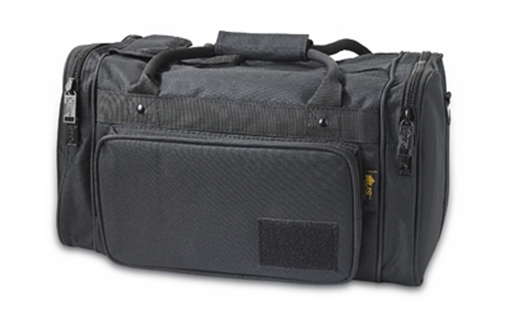 Picture of US PeaceKeeper Medium Range Bag Water Resistant Black 600D Polyester with Pockets, Removable Gun Rug, & Wraparound Handles 18" L x 10" H x 10" D Exterior Dimensions P21115