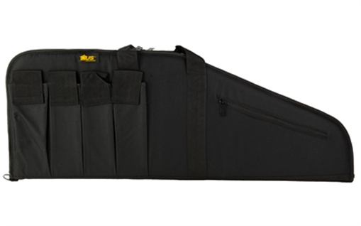 Picture of US PeaceKeeper MSR Case Water Resistant Black 600D Polyester w/ Brushed Tricot Liner 2" Padding & Lockable Zippers P20035