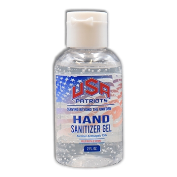 Picture of USA PATRIOTS HAND SANITIZER GEL 2OZ (MUST BUY 50 IN CASE) 4301
