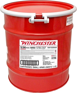 Picture of WINCHESTER USA LC AMO 5.56 NATO 55GR FMJ 14000RD DRUM (4 PER PALLET) WM193DRUM WM855DRUM