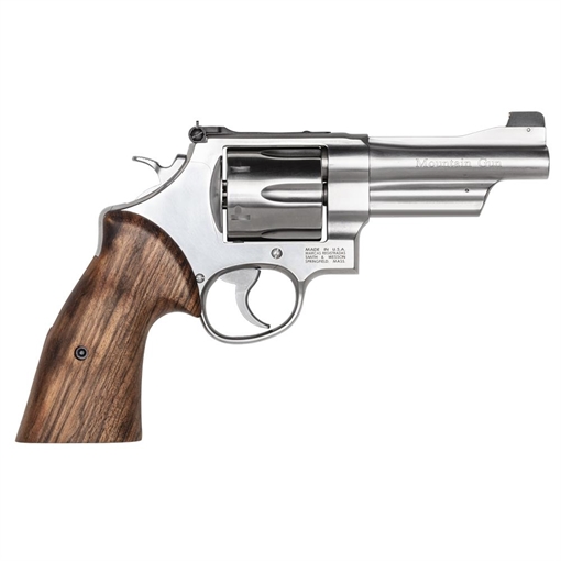 Picture of USED Smith & Wesson 629 Mountain N-Frame Handgun .44 Mag 6rd Capacity 4.13" Barrel Silver with Walnut Grip 14041U