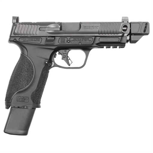 Picture of USED Smith & Wesson M&P 9 M2.0 Handgun 9mm Luger 23rd Magazine 4.8" Barrel Black with Compensator 14245U