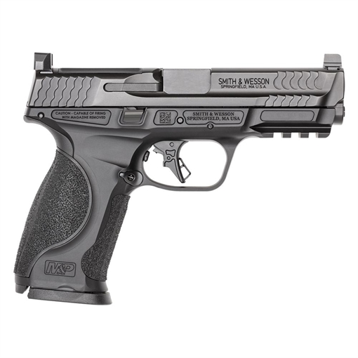 Picture of USED Smith & Wesson M&P9 M2.0 Metal Handgun 9mm Luger 17rd Magazine 4.25" Barrel Black Slide Cut for ACRO LE 14086U 022188897692