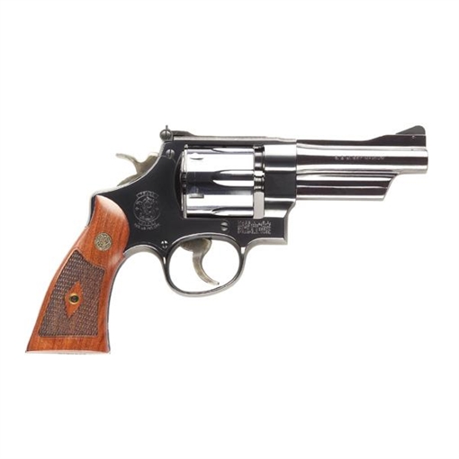 Picture of USED Smith & Wesson N Frame Model 27 Handgun .357 Mag 6rd Capacity 4" Barrel Wood Grips 150339U 022188138986