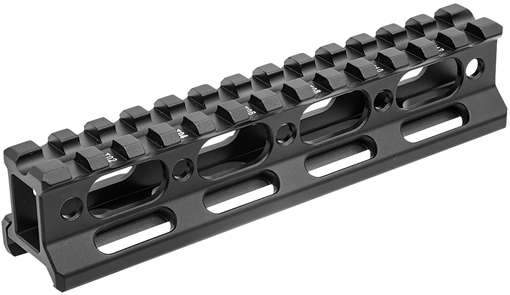 Picture of Leapers MTRSX1L Picatinny Riser Matte Black Anodized Aluminum Picatinny/Weaver Mount MTRSX1L MT-RSX1L