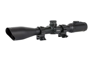 Picture of Leapers, Inc. - UTG AccuShot, Rifle Scope, 4-16X 44, 30MM, 36-Color Mil-Dot Reticle, Black SCP3-U416AOIEW