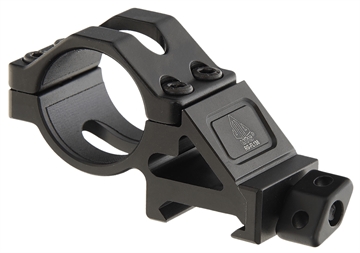 Picture of UTG ANGLED OFFSET LOW PRO RING MOUNT FOR 1"/20MM LIGHT DEVICE RGFL138