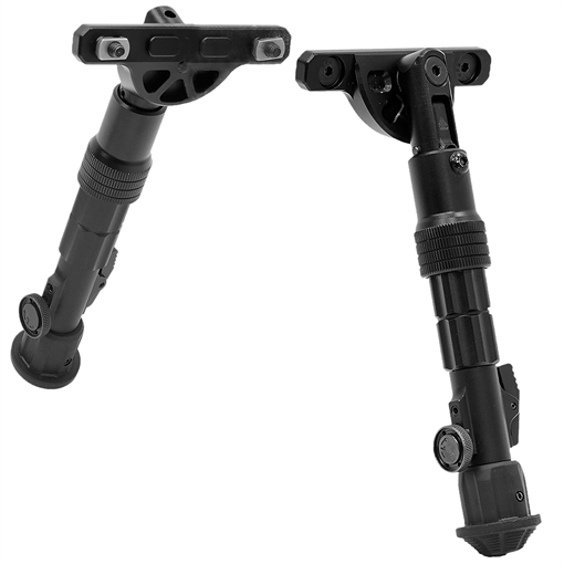 Picture of Leapers, Inc. - UTG Recon Flex Bipod, MLOK, Center Height 5.7"-8", Matte Black TL-BPDM01