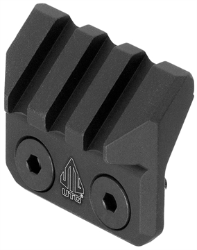 Picture of Leapers  Picatinny Mount Angled Matte Black Aluminum M-LOK Mount  MT-MP45