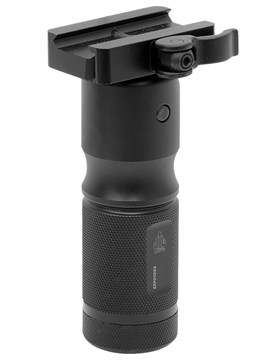 Picture of Leapers, Inc. - UTG Vertical Foregrip, Foldable, Low Profile, Quick Detach Lever Lock, Combat Quality Metal, Picatinny Black Finish MNT-GRP002SQ