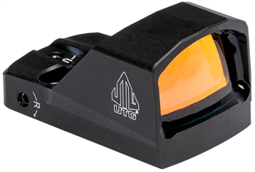 Picture of Leapers  OP3 Mini Micro Single Dot Black Anodized 1x 3 MOA Red Dot Reticle  OT-RDM16R