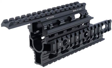 Picture of Leapers, Inc. - UTG Tactical Quad Rail, Fits AK, Black MTU009