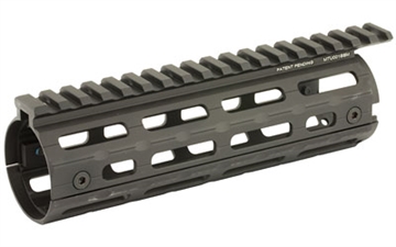 Picture of Leapers, Inc. - UTG UTG PRO Super Slim Drop In MLOK Rail System, AR-15, Carbine Length, Black MTU001SSM