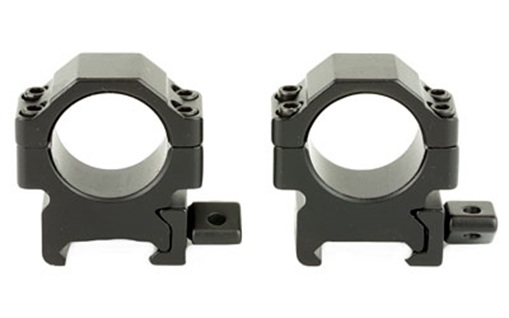 Picture of Leapers, Inc. - UTG Pro Max Strength, Rings, Fits Picatinny, 1" Low, 2 pieces, Black Finish RG2W1104