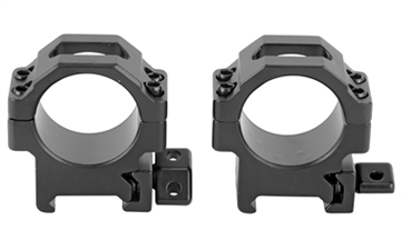 Picture of Leapers, Inc. - UTG Pro Max Strength, Rings, Fits Picatinny, 30MM Low, 2 piece, Black Finish RG2W3104