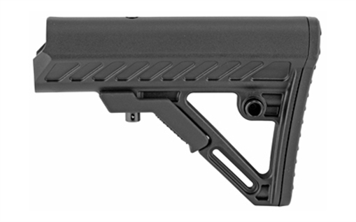 Picture of Leapers, Inc. - UTG Model 4, Combat Ops S2, Stock, Ambidextrous Sling Loop and Reversible QD Sling Swivel Housing, Polymer Stock Only, Black Finish RBUS2BMS