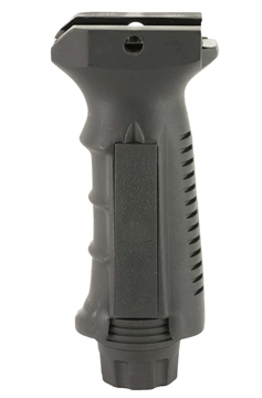 Picture of Leapers, Inc. - UTG Vertical Foregrip, Ergonomic Finger Grooves, Ambidextrous, Picatinny, Black Finish RB-FGRP168B RBFGRP168B