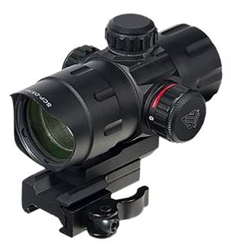 Picture of Leapers, Inc. - UTG Instant Target Aiming Sight, 4.2", Red/Green CQB Dot, with Quick Disconnect Mount, Black SCP-DS3840W SCPDS3840W