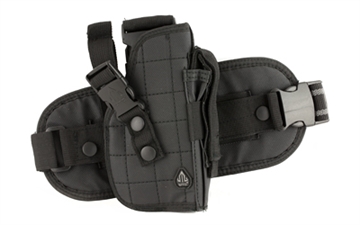 Picture of Leapers, Inc. - UTG Special Ops Universal Leg Holster, Fits Most Large Autos, Right Hand, Black Finish PVC-H178B