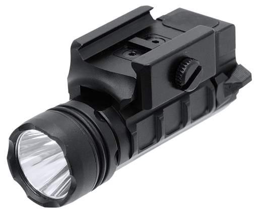 Picture of Leapers LTELP123RA Pistol Light Black Aluminum 400 Lumens Picatinny Mount LTELP123RA LT-ELP123R-A
