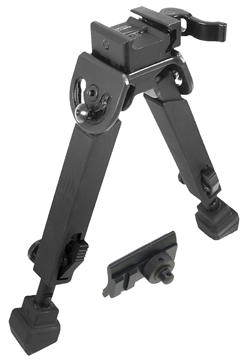 Picture of UTG TL-BP20Q-A Armored QD Bipod Black 6-8.5" Metal TLBP20QA