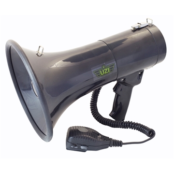 Picture of UZI UZI 50 Watt Detachable Megaphone w/ Siren UZI-MP-50W