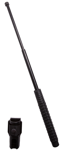 Picture of Uzi Accessories Law Enforcement Expandable Baton 8.25"- 21" Hardened Steel Includes Holster UZIEXB21