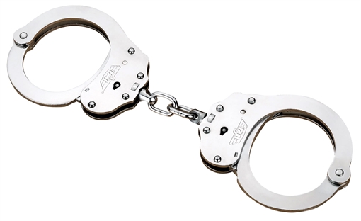 Picture of Uzi Accessories Handcuffs NIJ Silver Steel Includes 2 Keys UZIHCEUSCNIJ