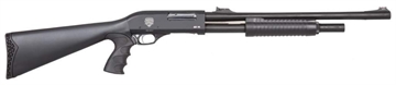 Picture of Uzkon Pump Shotgun - Black | 12ga | 19.5" Barrel | Synthetic Furniture | Fiber Optic Front Sight AS-14