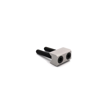 Picture of Kidd Innovative Design V-BLOCK WITH SCREWS FOR RUGER 10/22LR SILVER KIDD-22VB-S