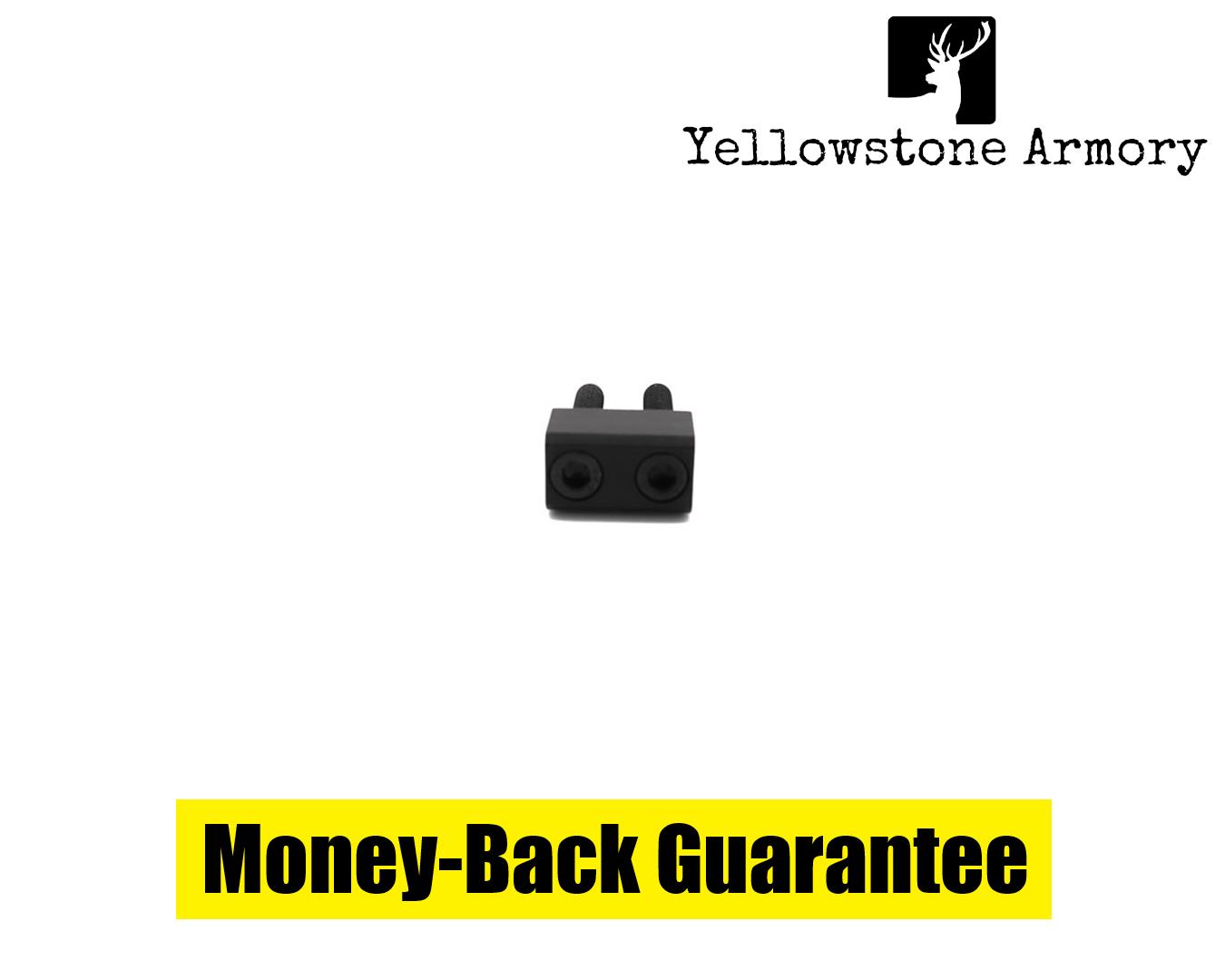 V-BLOCK WITH SCREWS FOR RUGER 10/22 KIDD-22VB-B-img-0