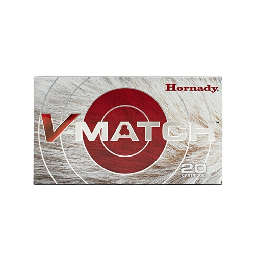 Picture of Hornady V-Match ELD-VT Rifle Ammunition 6mm ARC 80gr PT 3020 fps 20/ct 81603