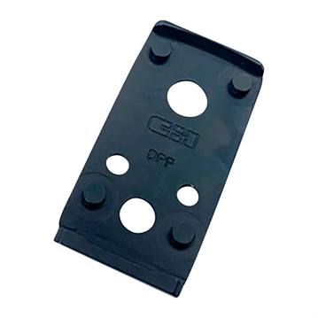 Picture of C&H Precision Weapons LEUPOLD DELTA POINT PRO MOUNTING PLATE FOR S&W M2.0 BLACK SWMP-DPP/EFLX-975