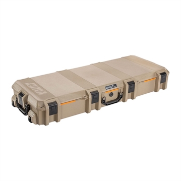 Picture of Pelican V730, Vault Tactical Rifle Case, With Foam, Tan, 47.12"x 19.18"x 6.90" VCV730-0000-TAN