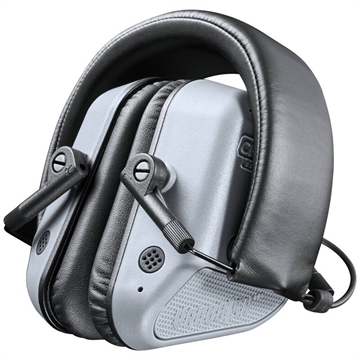 Picture of Champion Vanquish Electronic Hearing Protection Ear Muffs 21dB Grey 40980A