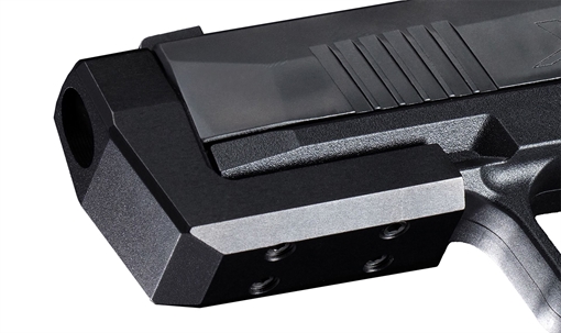 Picture of Vantage Point Armory Rail-Mounted Compensator for Sig P365 X Macro Black 40006