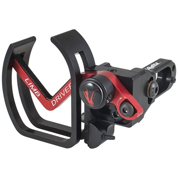 Picture of Vapor Trail Vapor Trail Limb Driver Pro-V Rest Black/Red RH PVRHRA