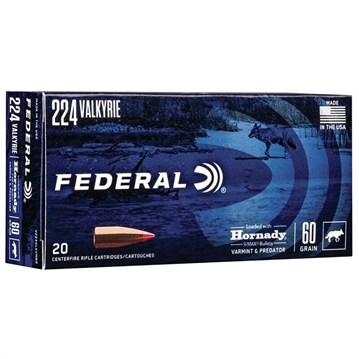 Picture of VARMINT & PREDATOR 224 VALKYRIE RIFLE AMMO 430104058