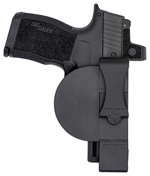 Picture of Versacarry Inside the Pant Holster, Fits Extra Small Sized 380ACP Pistol with 2.75" Barrel, Black Polymer 380 XS 380XS