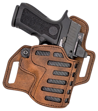 Picture of Versacarry Compound OWB Size 01 Brown Leather Belt Slide C22112