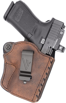 Picture of Versacarry Comfort Flex Deluxe IWB Size 02 Brown Leather Belt Clip Right Hand CFD2112