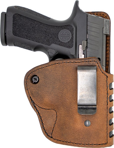 Picture of VERSACARRY CMPND HOLSTER IWB KYDEX LEATHER RH SIG P365 BRN C211365