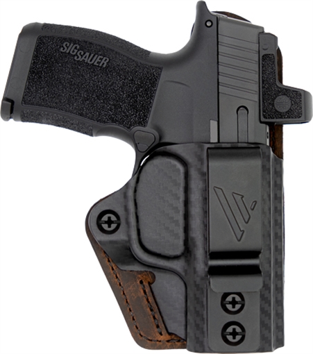 Picture of VERSACARRY COMPOUND CUSTOM IWB HOLSTER POLY S&W MP SHIELD BRN 1CC26-21SHD