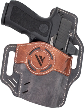 Picture of VERSACARRY LUNA VINTAGE OWB HOLSTER GREY/TAN SIZE 2! UGL2GRY-T
