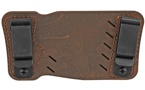Picture of Versacarry Orion IWB/OWB Holster, Fits Most 1911 Style Pistols, Distressed Brown Color, Water Buffalo Leather, Right Hand 22102