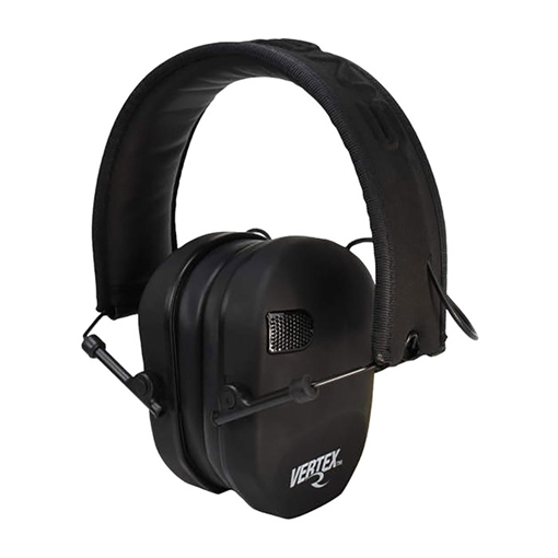 Picture of Radians Vertex Electronic Muff 85 dB Over the Head Black Ultra Slim VX0110CS